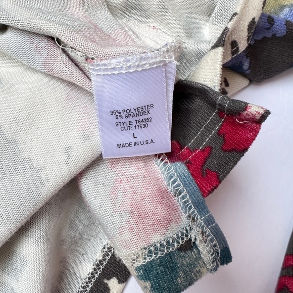 ODDY Top Sweater Womens Sz Large Knit Pullover Black and White Geometric design - Picture 3 of 12